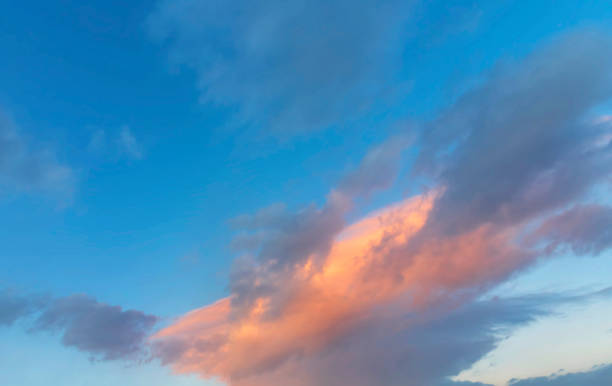 istock Beautiful blue sky and clouds at sunset 1469138072