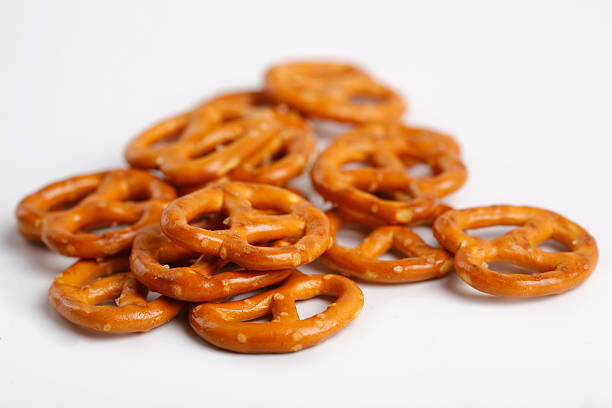 pretzels stock photo