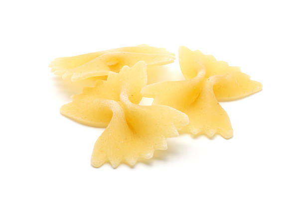 istock 3 pieces of pasta - Farfalle. 146914321