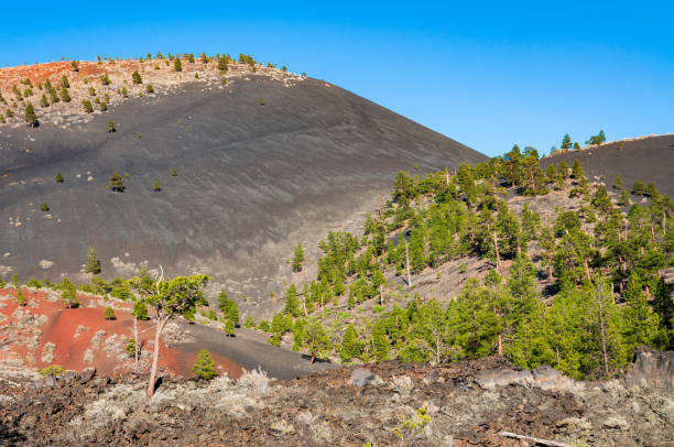 istock Black Hill at Sunset Crater National Monument 1469145340