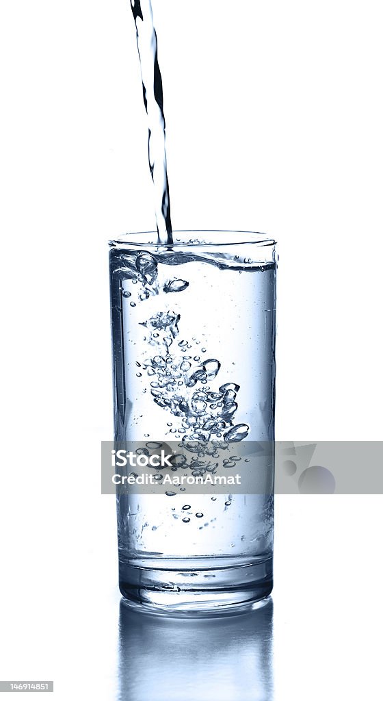 Bicchiere d'acqua - Foto stock royalty-free di Acqua