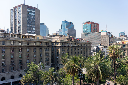 Plaza de Armas in Santiago, Chile