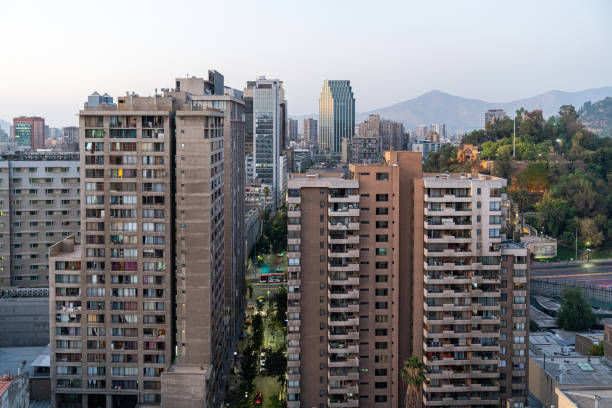 istock Santiago, Chile at sunset 1469150056