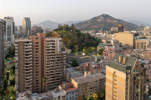 istock Santiago, Chile at sunset 1469150104