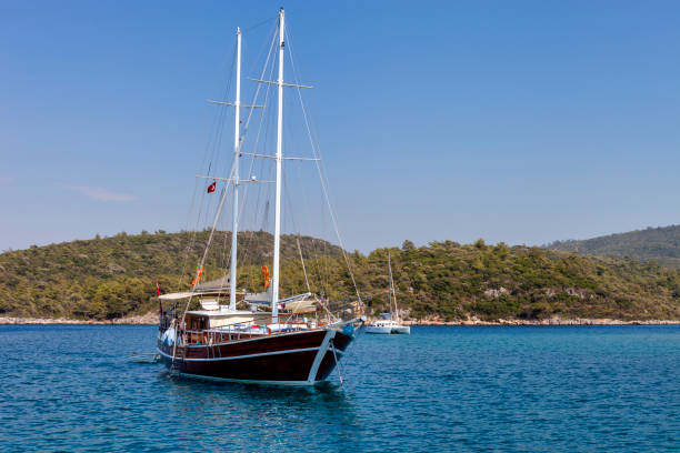 Traditional Mediterranean Gulet Sailboat