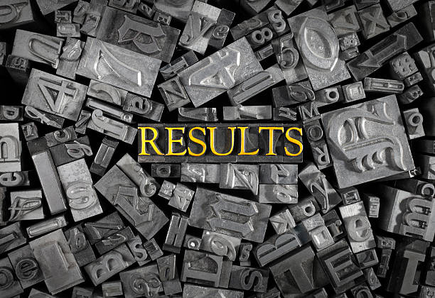 istock Results spelled out in metal letters 146915456