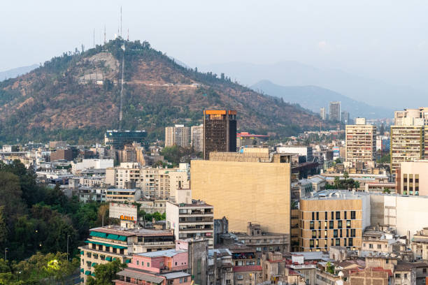istock Santiago, Chile at sunset 1469155735