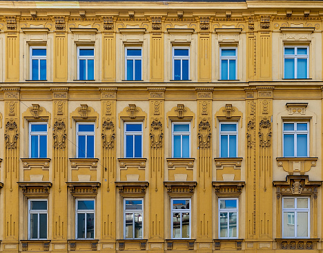 Very nice facade in Vienna, Austria