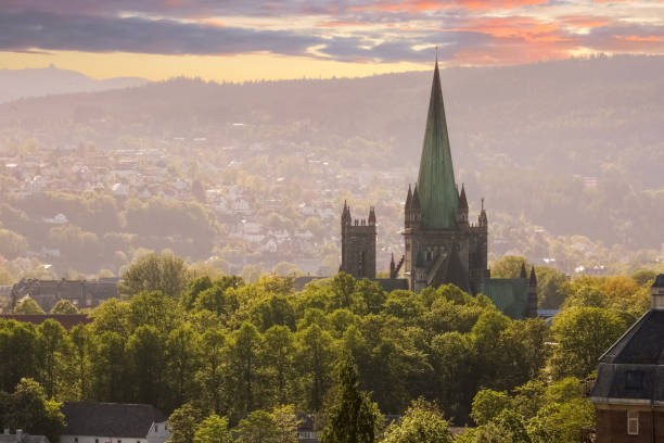 istock The Cathedral Nidarosdomen in the spring, Trondheim 1469159271