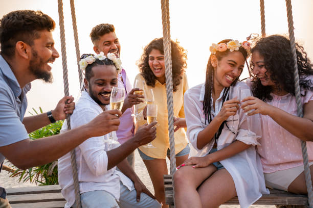 istock Bachelor and Bachelorette Party 1469163958