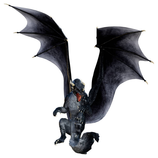 istock 3D Rendering Fairy Tale Dragon on White 1469164054