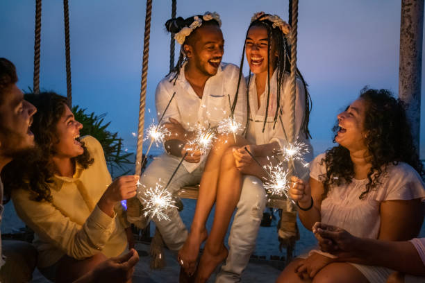 istock Bachelor and Bachelorette Party 1469164077