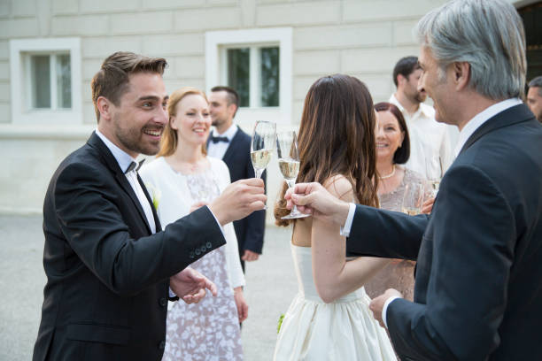 istock Toast with a bride's father 1469165556
