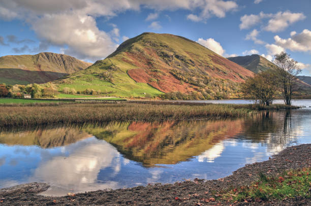Hartsop Dodd From Brothers Water stock photo