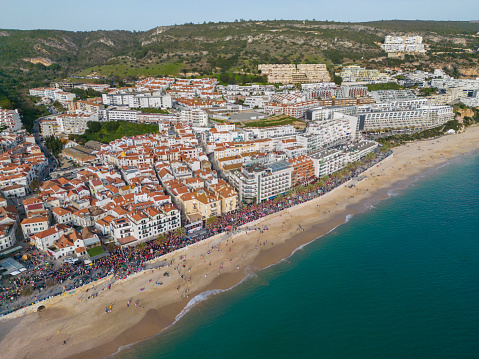 Sesimbra, Portugal - February 20, 2023: Carnival in Sesimbra.