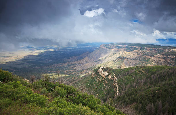 istock Storm clouds over Mesa Verde Plateau 146918765