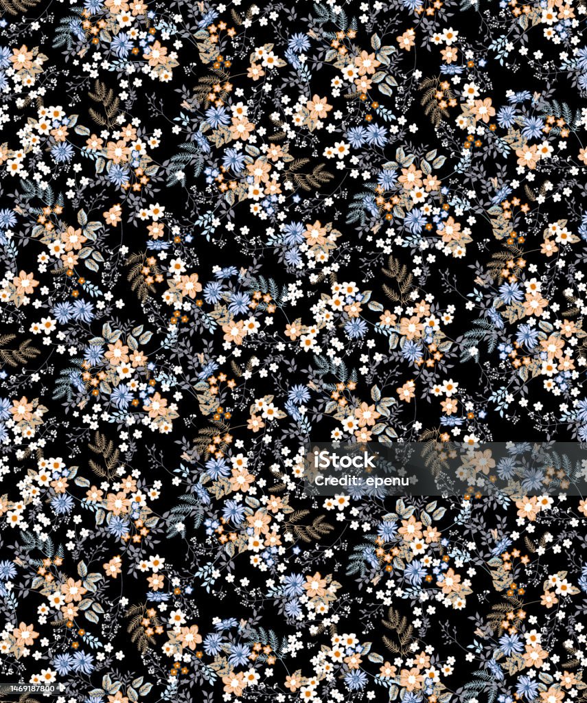 Pattern From Country Seamless Pattern Textile In Country Style Design For Fabric Stock ...