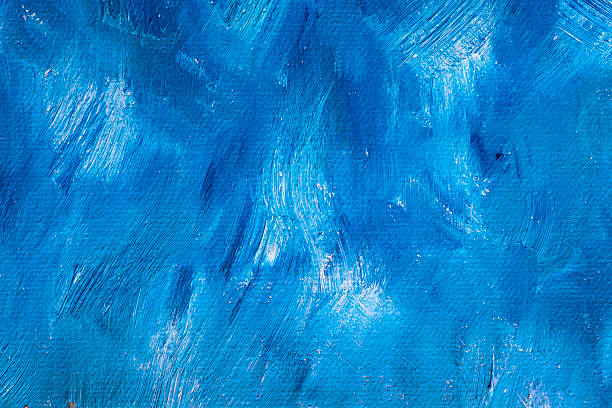 istock Blue Oil Paint Background 146918790