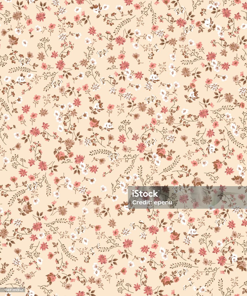 Country Vector Pattern Seamless Pattern Textile In Country Style Design For Fabric Stock ...