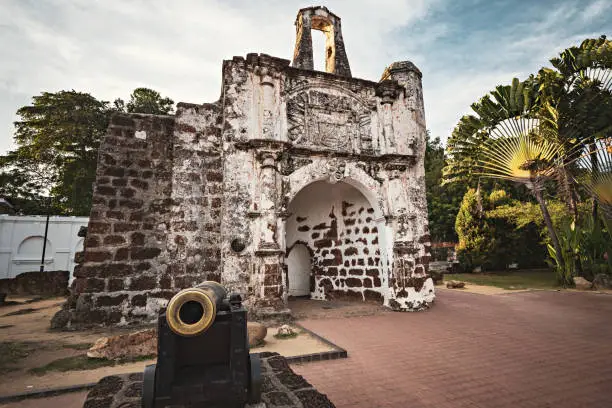 Photo of A Famosa, Portuguese fortress built in Malacca, Malaysia