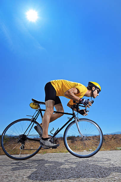 istock Cyclist riding a bike 146919980