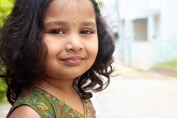 istock Smiling Cute Indian Little Girl 146920029