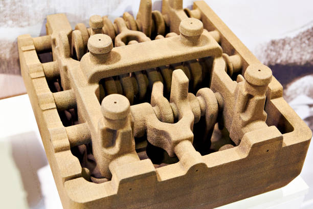 istock Low pressure sand mold casting parts 1469212930