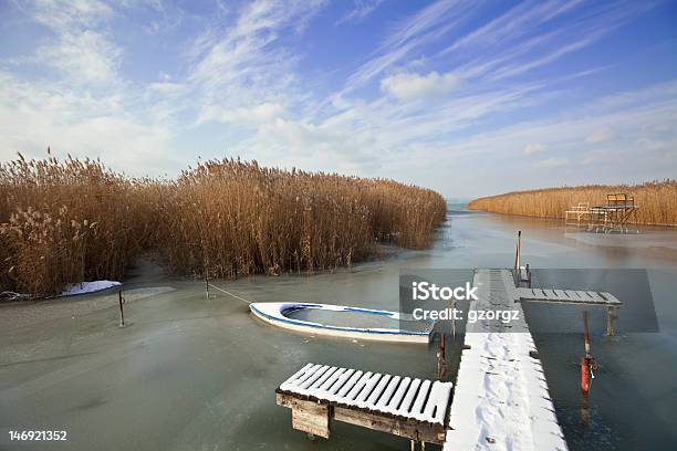 Winter Landscape Stock Photo - Download Image Now - Bay of Water, Beauty In Nature, Blue