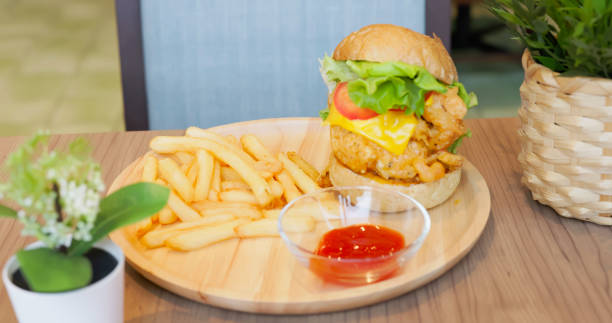 istock burger and fries combo 1469222529