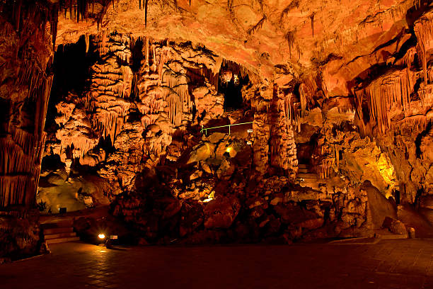 istock Beautiful cave forms in The Harmanat hall, “SAEVA DUPKA” 146922452