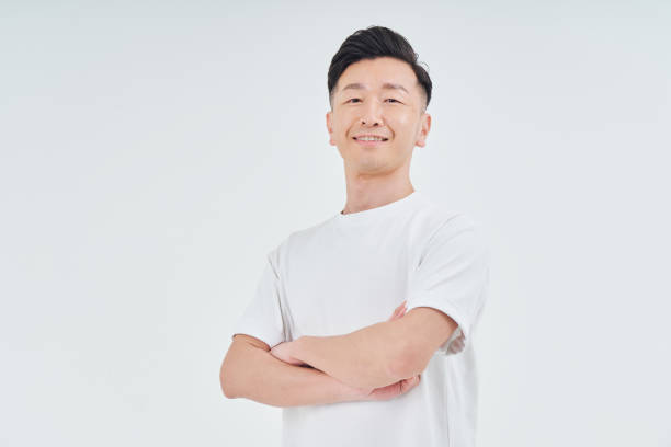 istock Middle-aged man wearing sportswear 1469228601