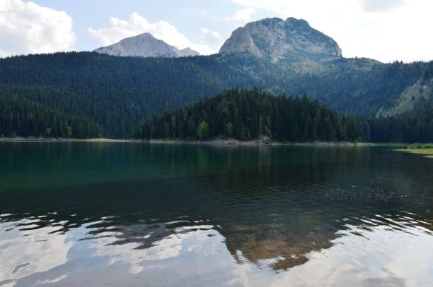 istock natural lake on the mountain 1469232376