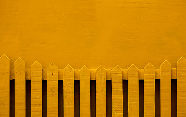 Amarelo muro - foto de acervo