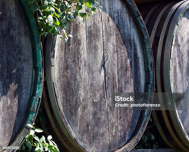 Wine Wood Barrels Stock Photo - Download Image Now - Agriculture, Alcohol - Drink, Antique