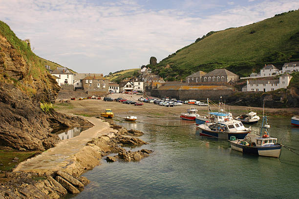 Port Isaac, Cornwall, UK stock photo