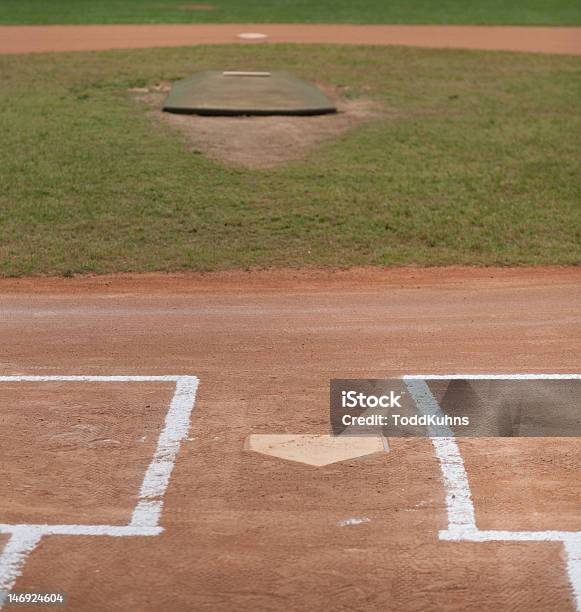 Campo De Basebol - Fotografias de stock e mais imagens de Atividade Recreativa - Atividade Recreativa, Atleta, Base - Equipamento Desportivo