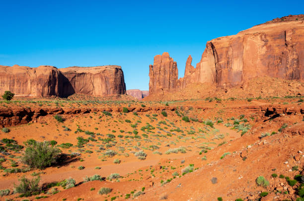 istock Cliffs and Buttes at Monument Valley Navajo Tribal Park 1469252055