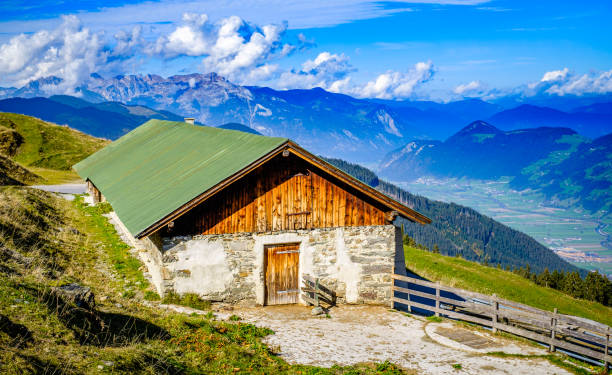 istock landscape at the Zillertal valley in austria 1469254556