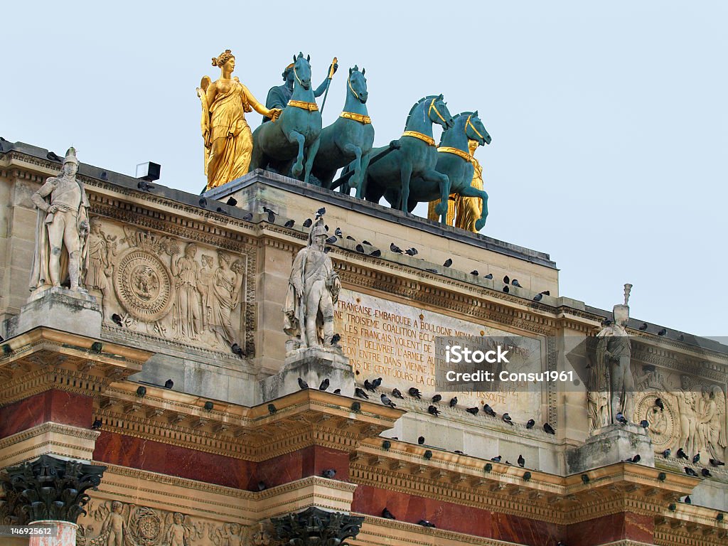 Arc du Carrousel - Photo de Musée du Louvre libre de droits