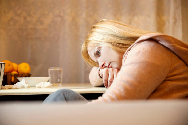 istock Woman cope with emotional concerns 1469260056