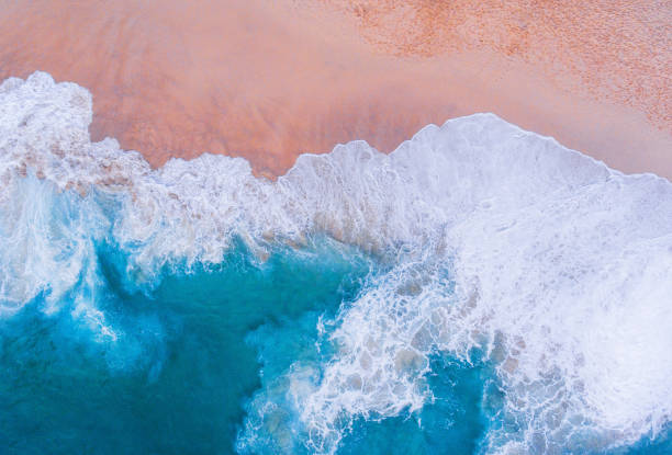istock Paradise beach aerial viev 1469265331