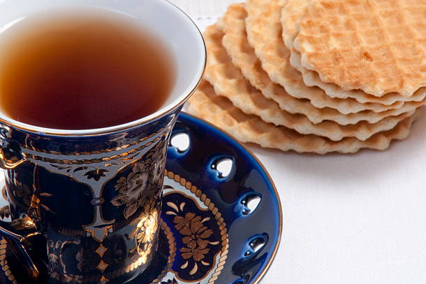 istock close-up of  teacup and cookies on table 146926612