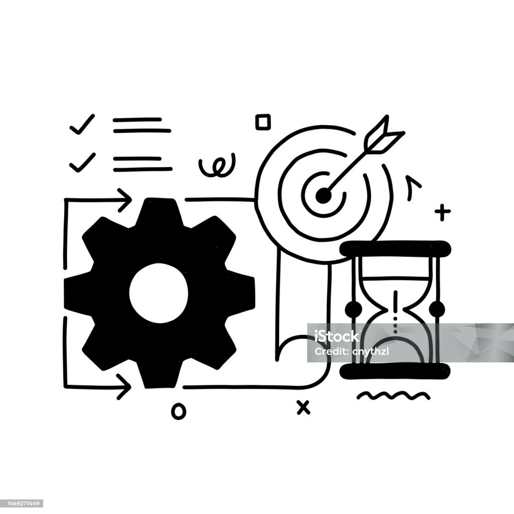 Project Related Vector Project Management Related Conceptual Vector Illustration Business ...