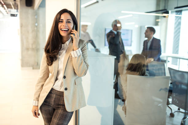 istock Young businesswoman taking a break from hard work in the office 1469282935