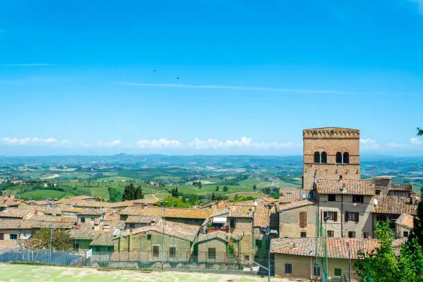 Photo of San Gimignano on a sunny day