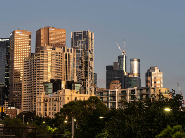 istock Urban skyline early morning 1469289659