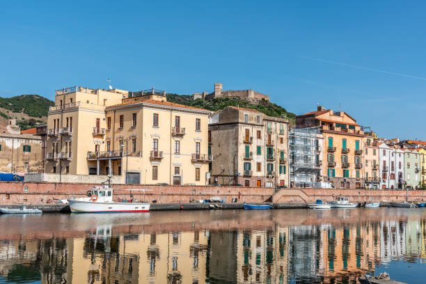 istock Old buildings by Temo river reflected on the water 1469298441