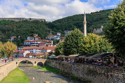 Prizren old town in Kosovo