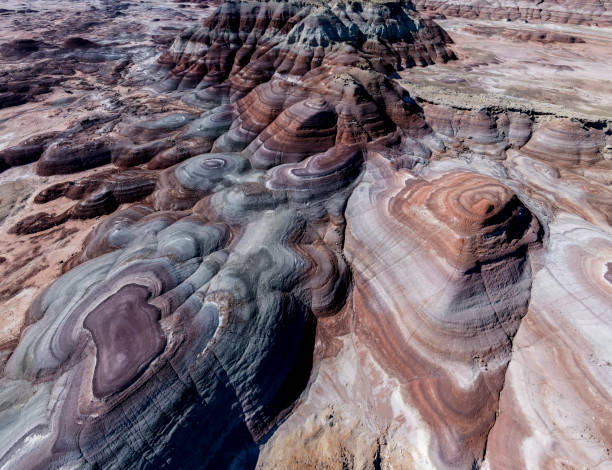Southern Utah Landmarks Fisher towers, top of the world, long john dong, bentonite hills, Mars station, capitol reef, temple of the sun, temple of the moon canyonlands national park stock pictures, royalty-free photos & images