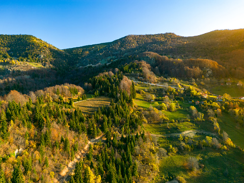 Rugova mountain area in Kosovo